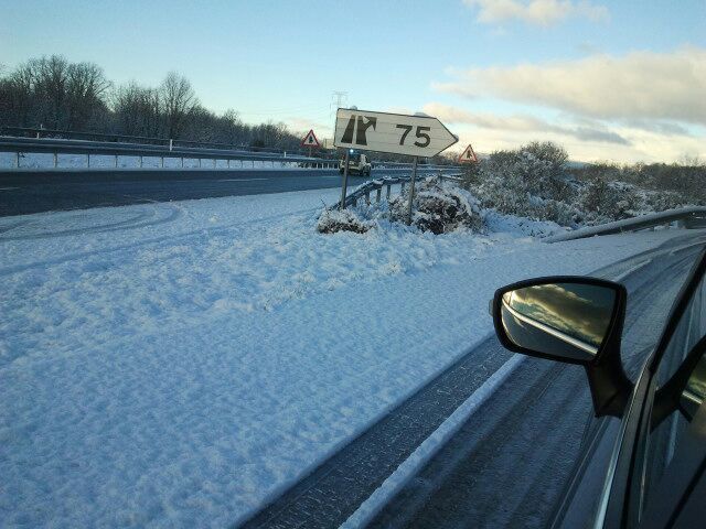 Desvío del accidente