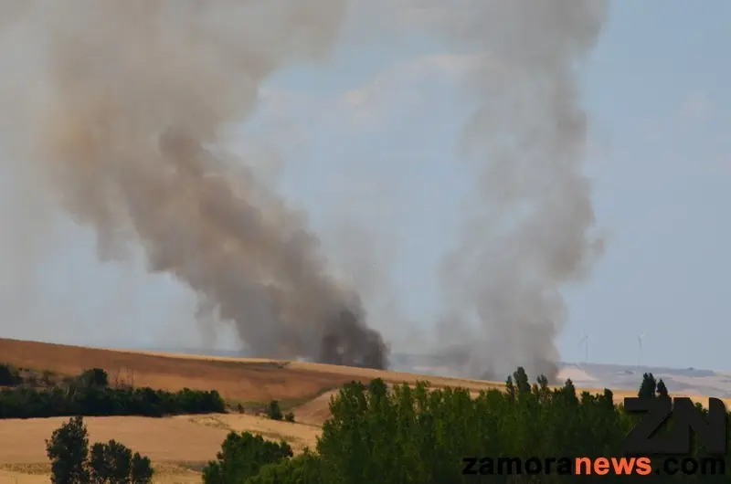 Foto de archivo de uno de los incendios sucedidos la pasada temporada