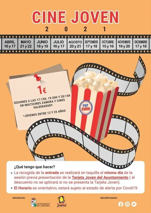  Cartel Cine Joven 2021 