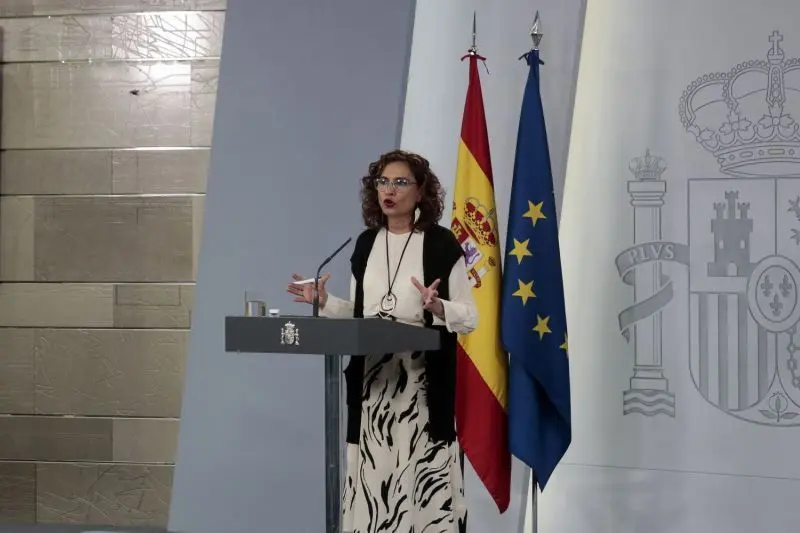 La ministra de Hacienda, María Jesús Montero