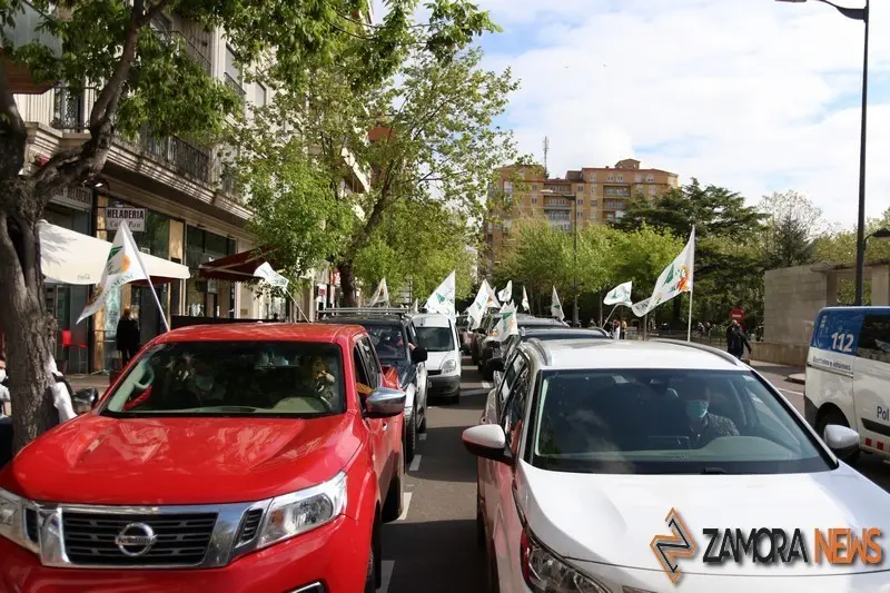 Manifestación en Zamora contra el lobo. Foto de Archivo