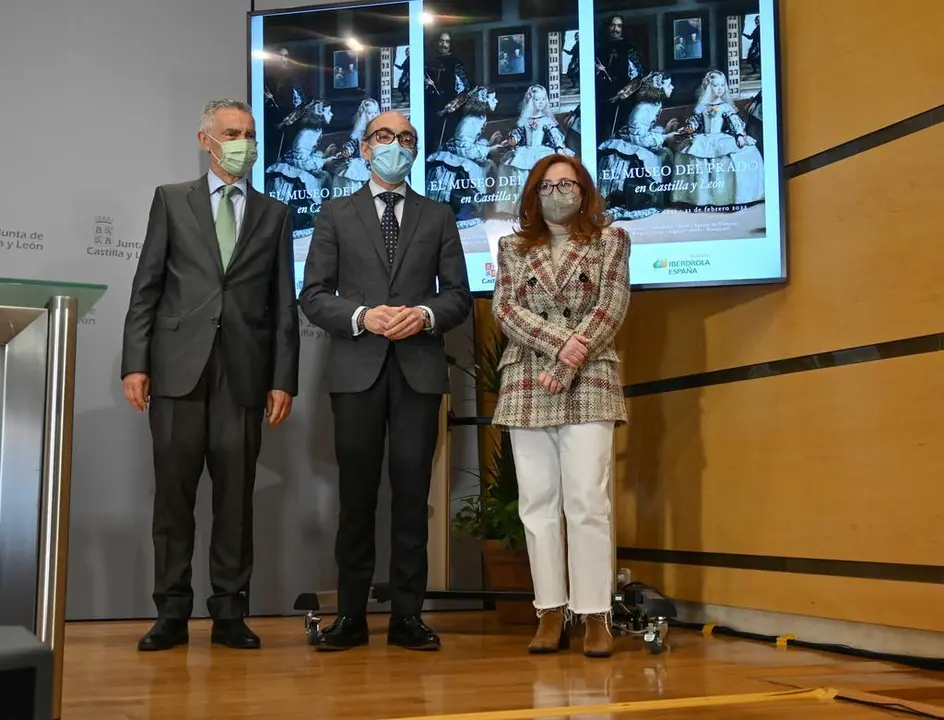 2021-04-14 - García, Ortega y Moreno - CYL acoge el Prado en las Calles, promovido por la Fundación Iberdrola