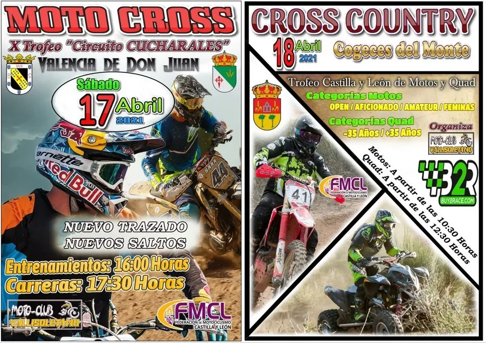 Cartel pruebas Cross