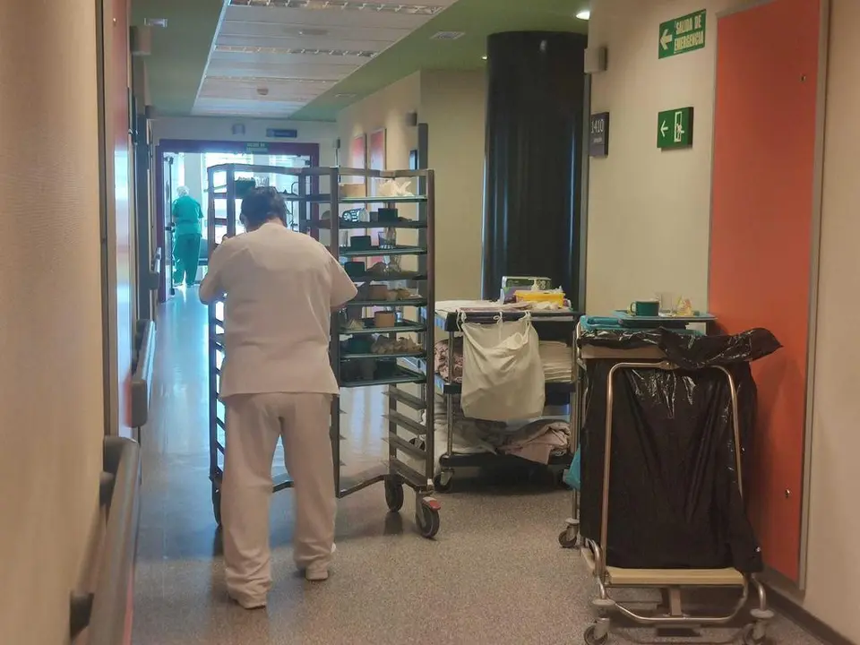 Interior del Hospital Virgen de la Concha
