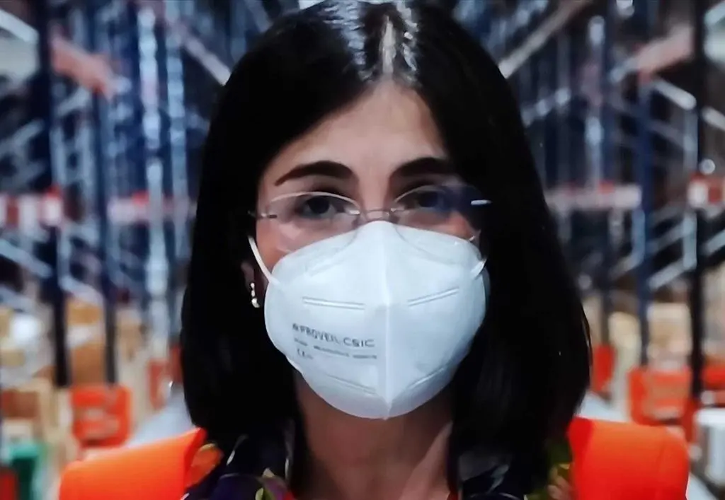 La ministra de Sanidad, Carolina Darias./Foto RTVE