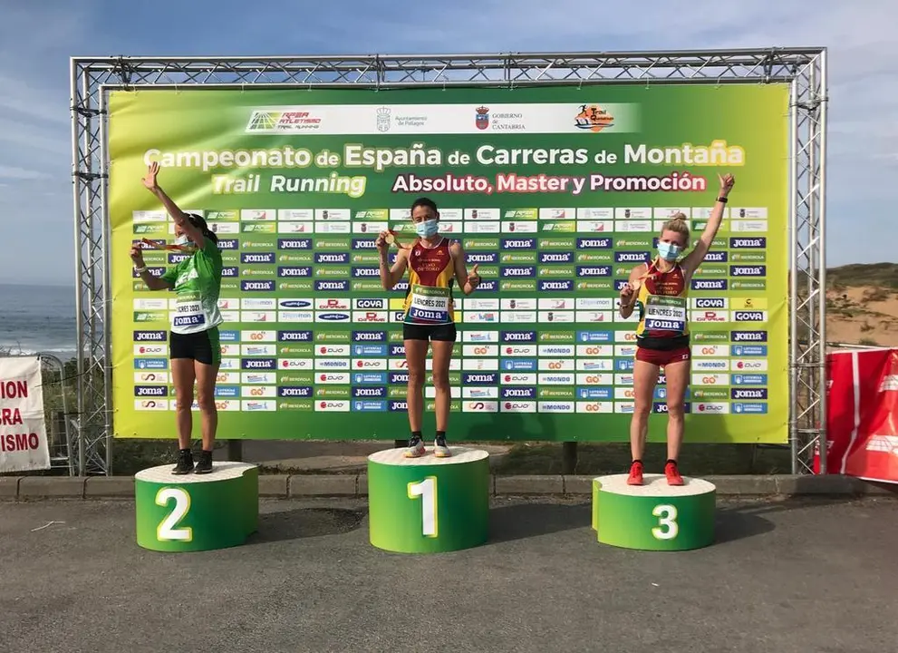 Los ganadores del Vino Toro Caja Rural en el Campeonato de España de Carreras de Montaña