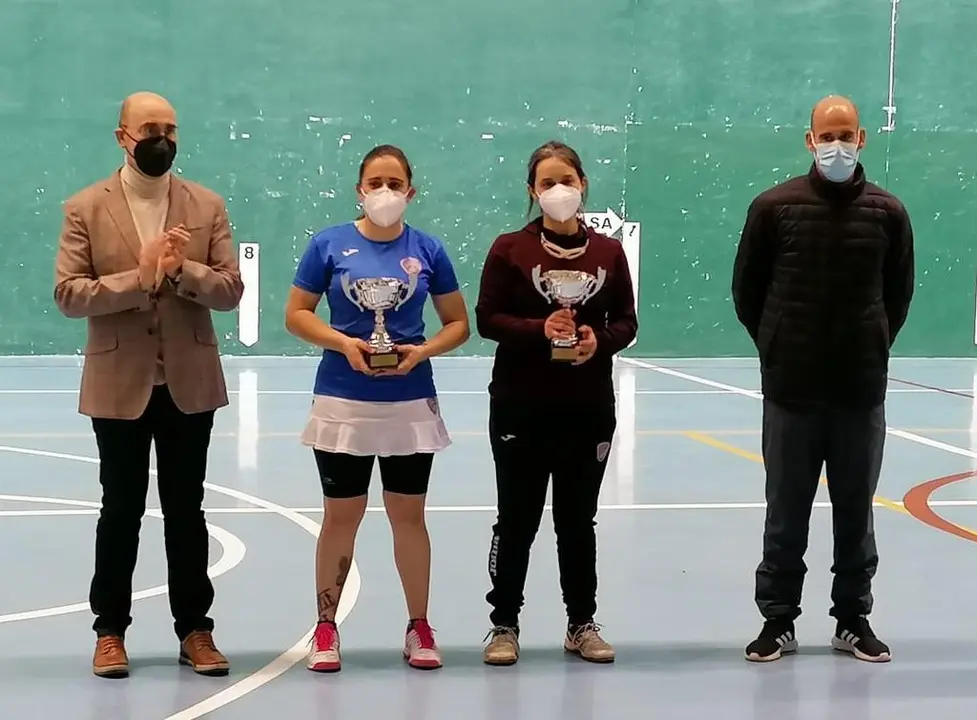 Campeonas del del Campeonato de Castilla y León de Frontenis Femenino