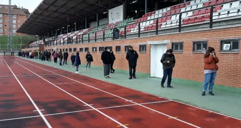 Cribado masivo en la Ciudad Deportiva