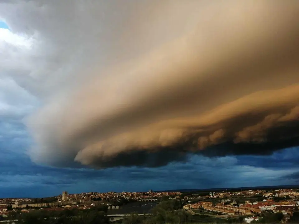 Nubes sobre zamora.