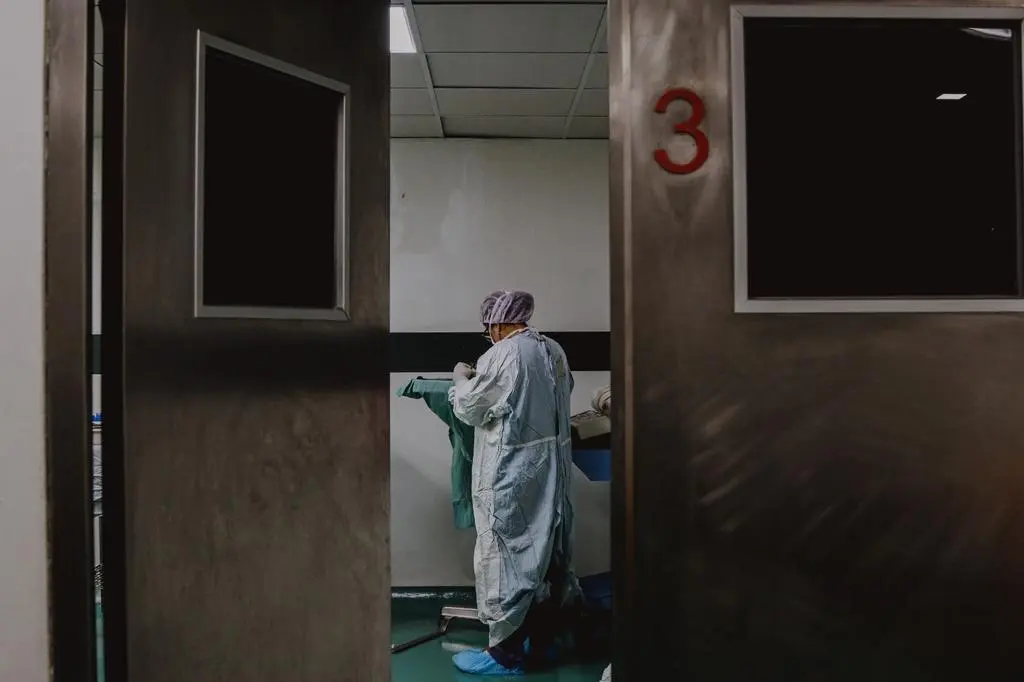 Un sanitario en el HVC