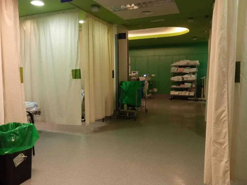 Box de un hospital