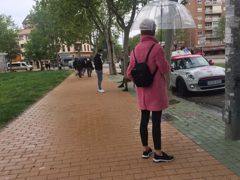 Imagen de archivo de personas paseando por Zamora