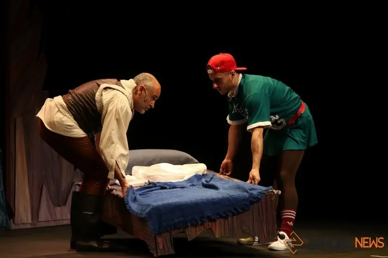 Momento del musical “Juan sin miedo” en el Ramos Carrión