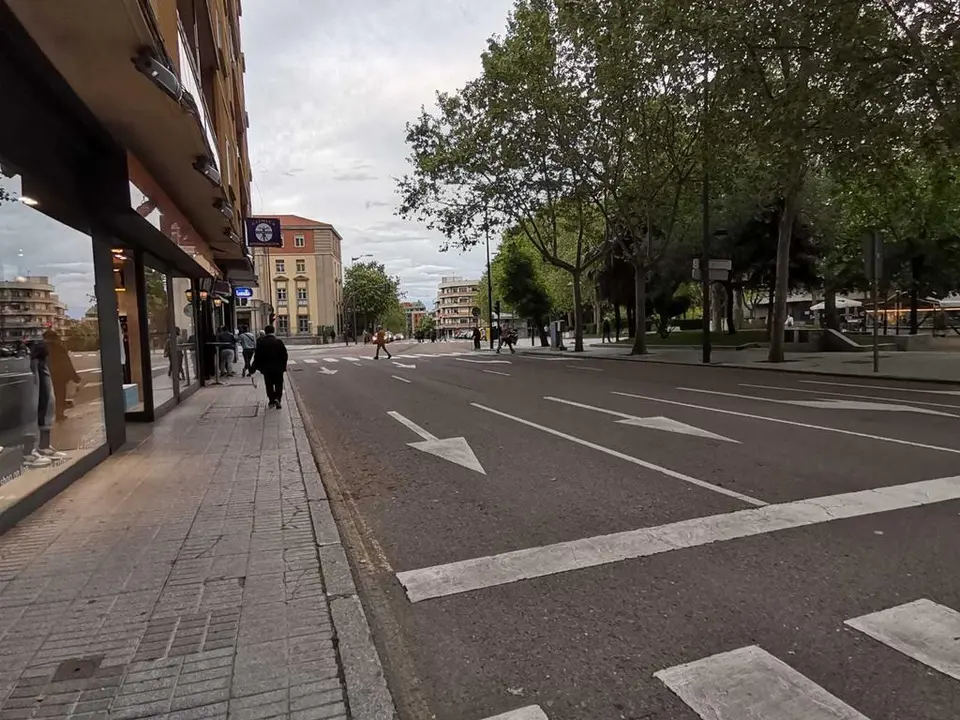 Calle de la Amargura en Zamora
