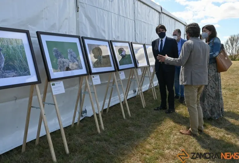 Suárez-Quiñones Inaugurade Naturewatch en Villafáfila