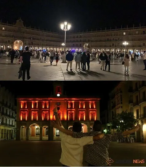 plaza mayor salamanca y la de zamora