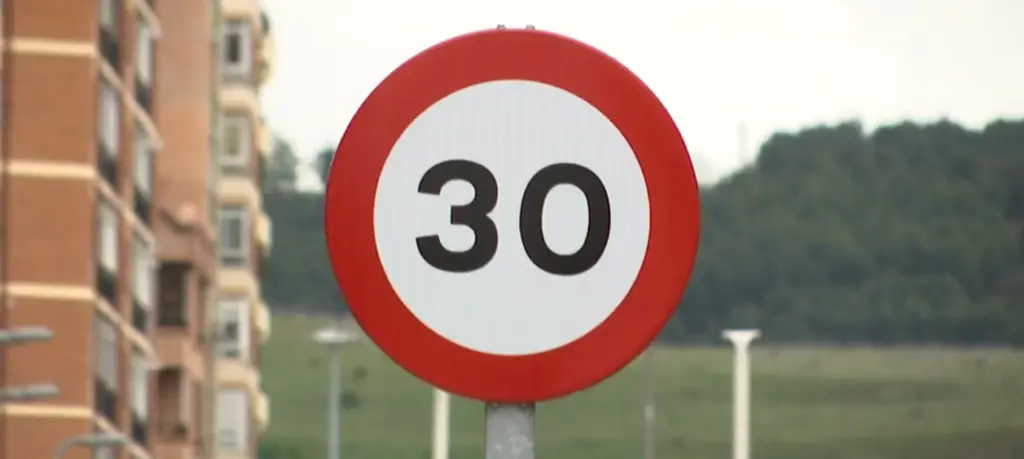Señal 30km/hora
