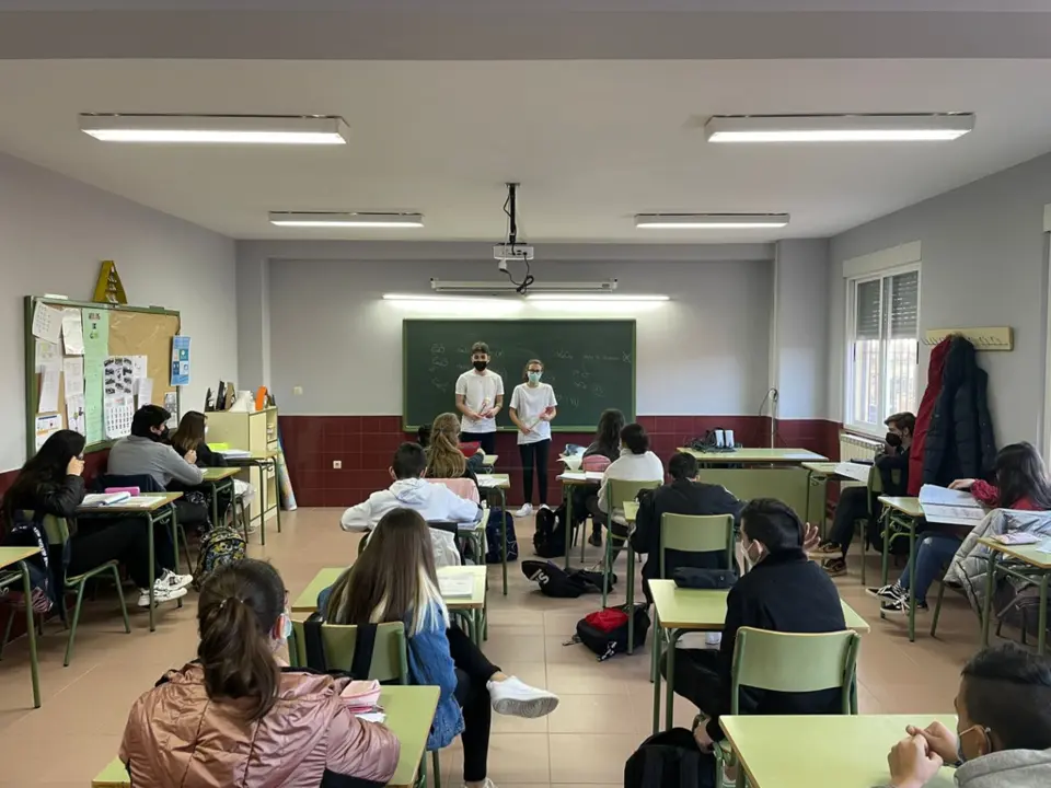 Aula del IES Tierra de Campos