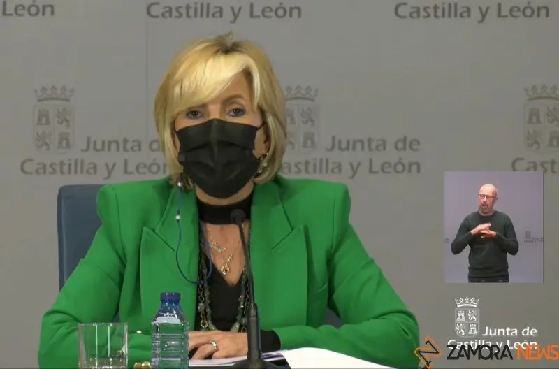 Verónica Casado en rueda de prensa