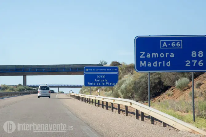 Autovía en obras