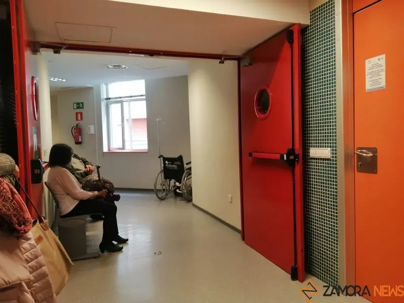 Pacientes en un hospital