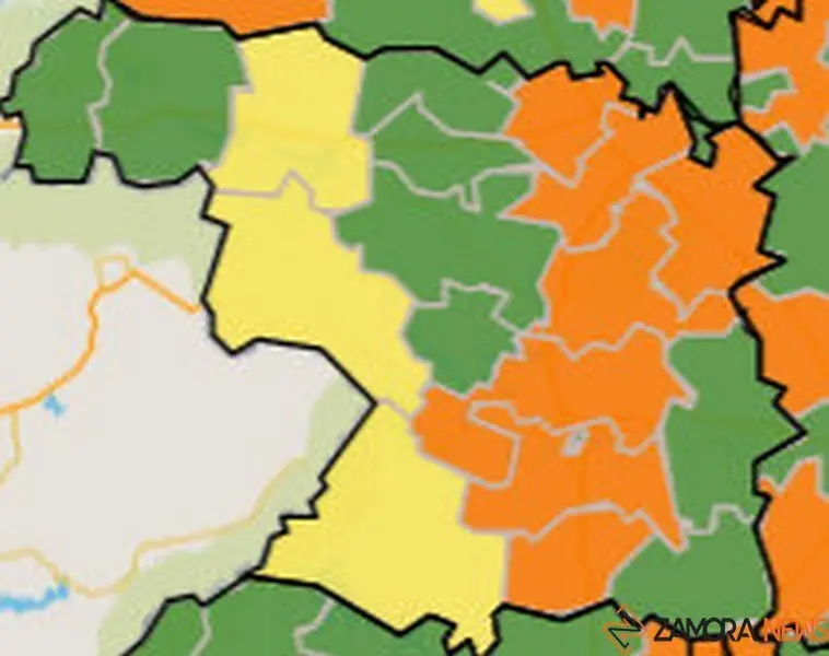 Mapa de incidencia por ZBS