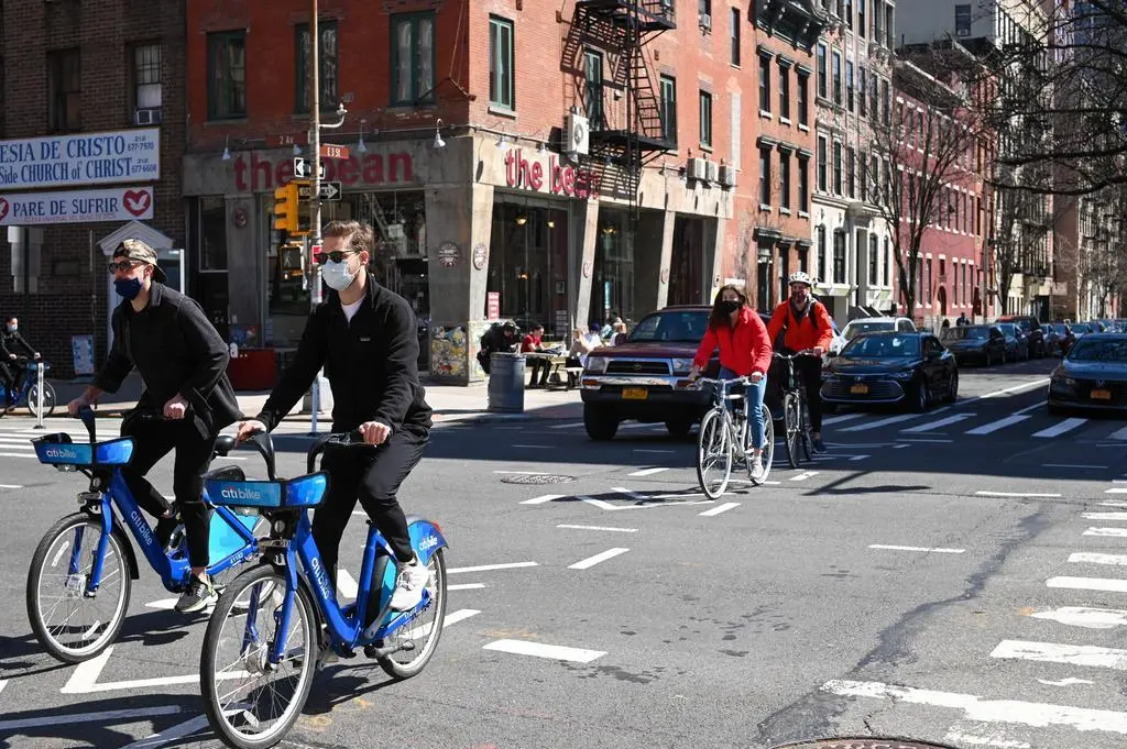 Calles de Nueva York en época de pandemia