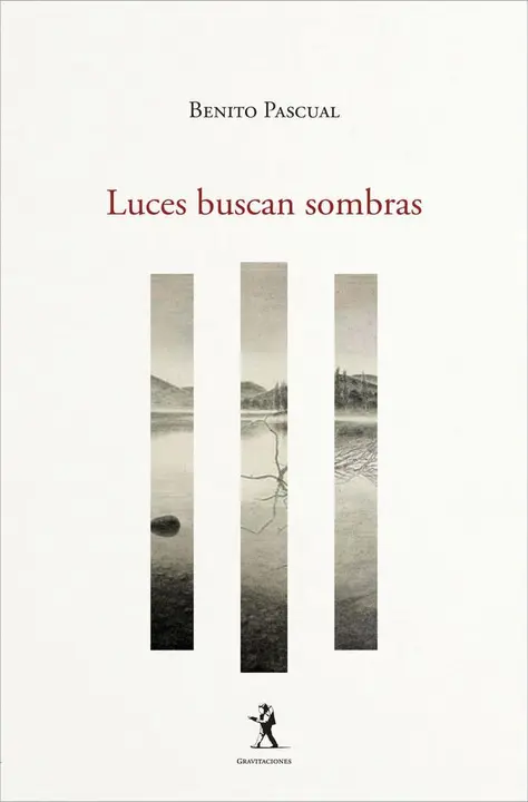 Portada del poemario “Luces buscan sombras”