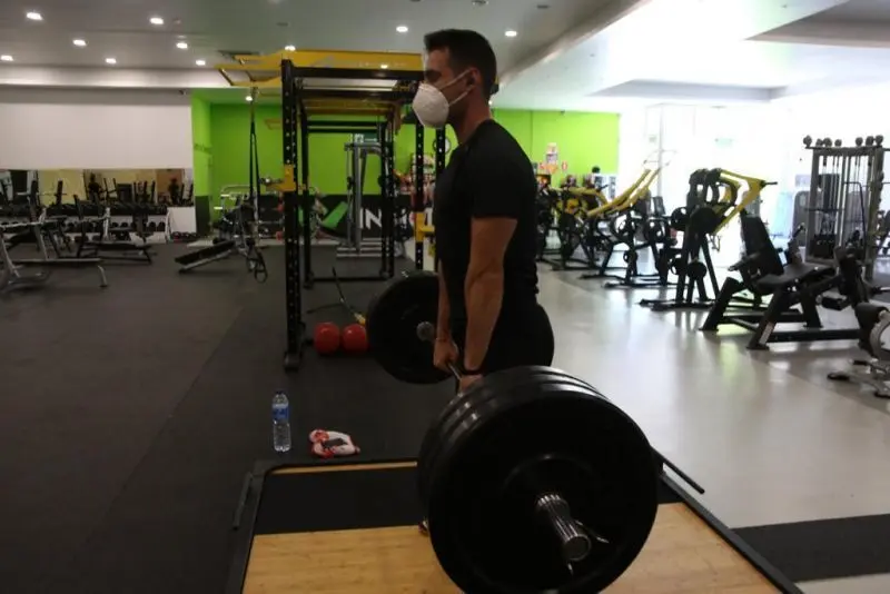 Gimnasio Invictus en una de sus reaperturas