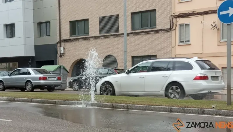 chorro de agua