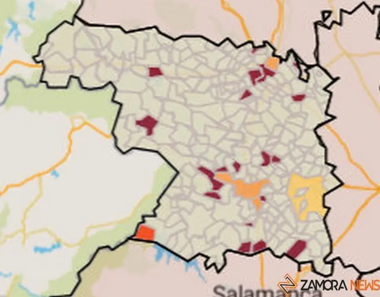 Mapa de incidencia por municipios