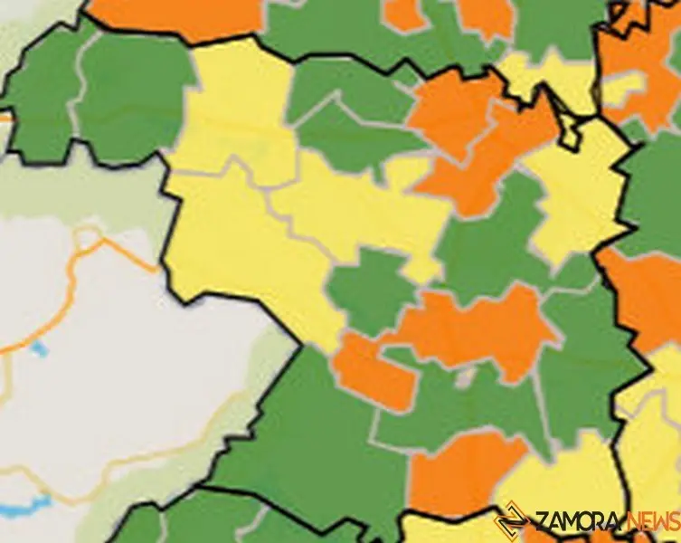 Mapa de incidencia por ZBS