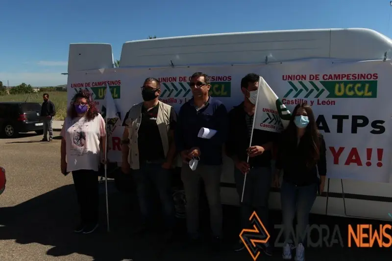 Manifestación La Unión de Zamora - UCCL Zamora