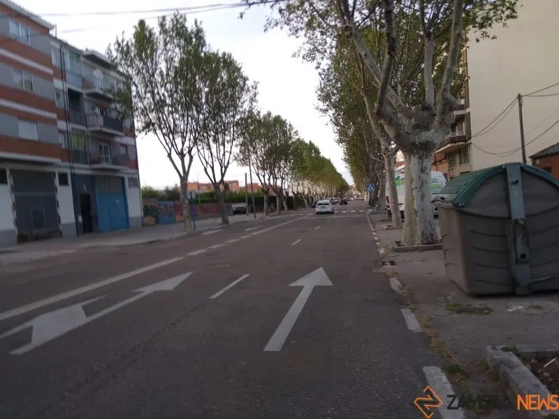 Carretera de Salamanca en Zamora