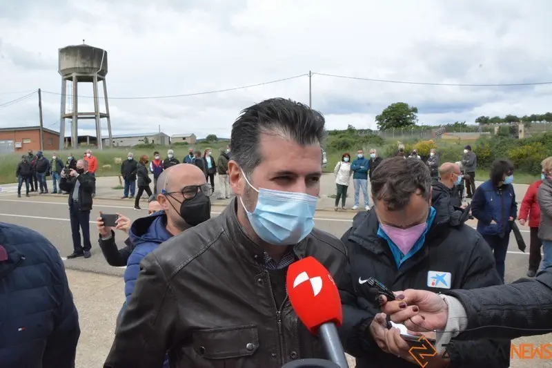 Tudanca en Tábara, en la concentración sanidad pública
