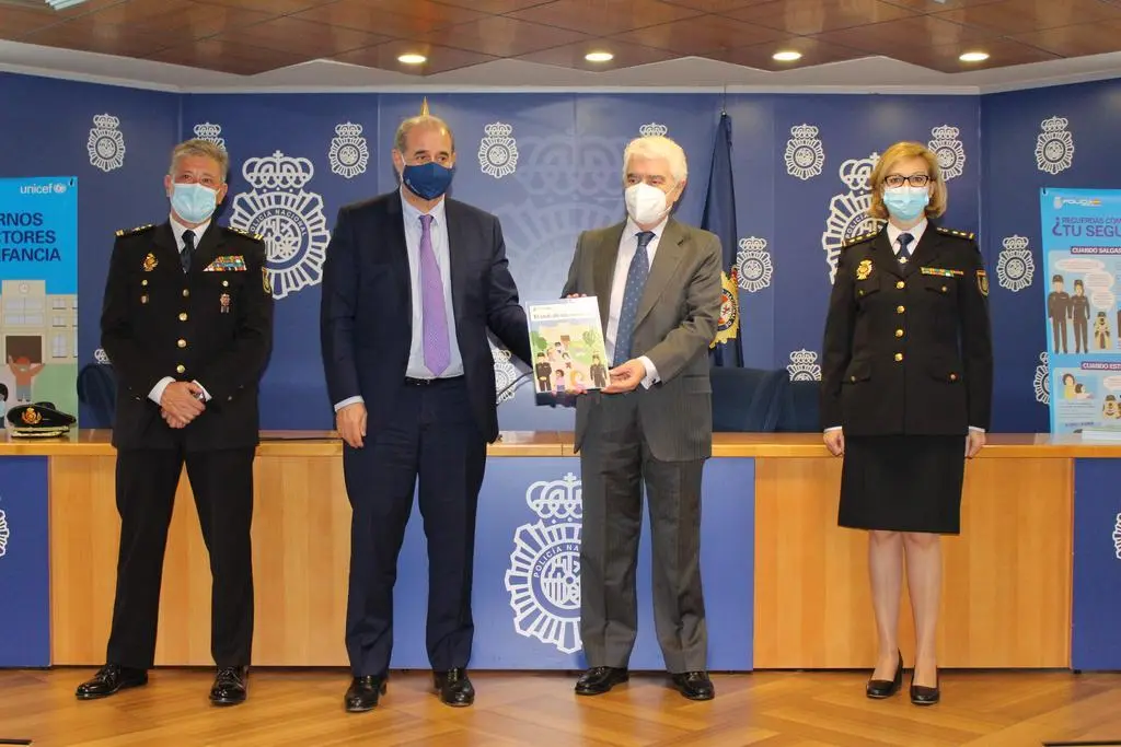 Presentación del proyecto de la Policía y UNICEF España contra la violencia en los centros escolares