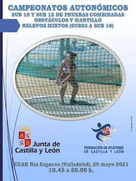 Cartel de las pruebas
