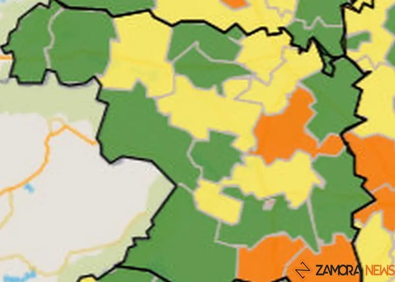 Mapa de la tasa de enfermos por ZBS