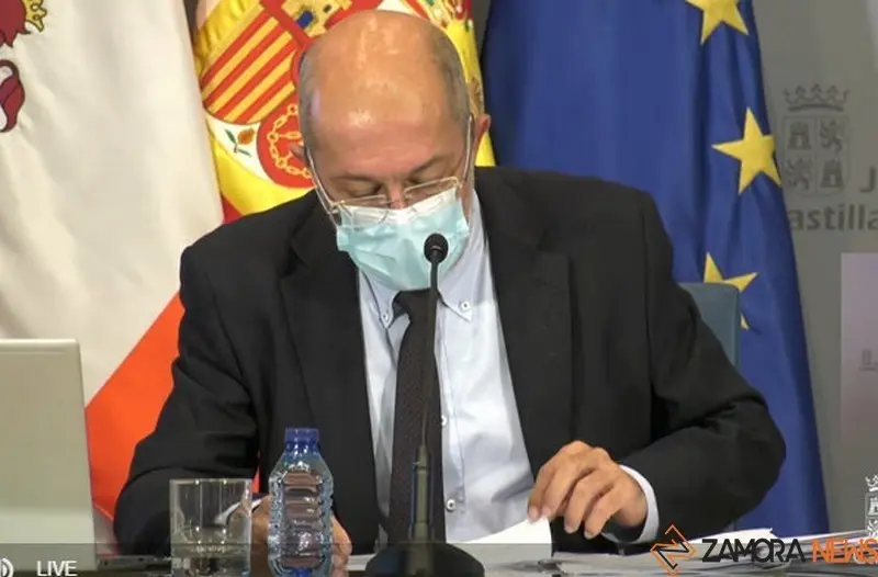 Francisco Igea, en rueda de prensa tras el Consejo de Gobierno