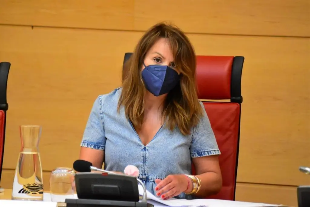 La secretaria general del Grupo Parlamentario Socialista, Patricia Gómez