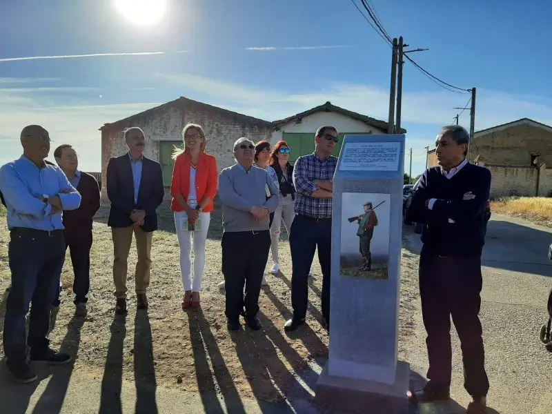 Imagen de Archivo del Homenaje de Riego del Camino a Delibes
