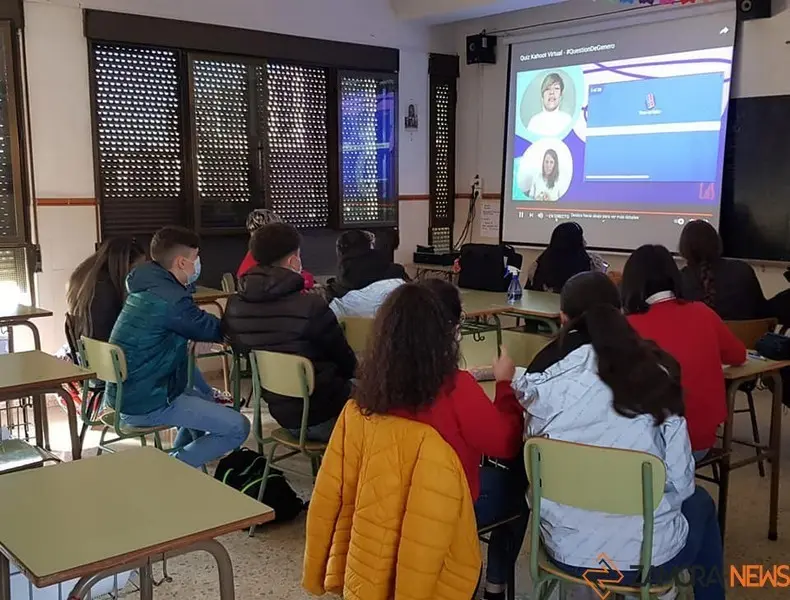 Alumnos en un colegio