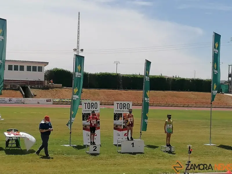 Podio en el campeonato autonómico celebrado en Toro