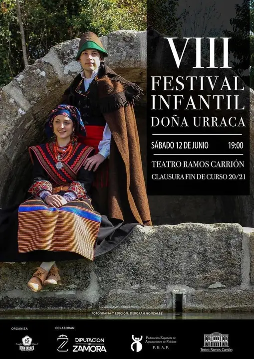 Cartel festival infantil Doña Urraca