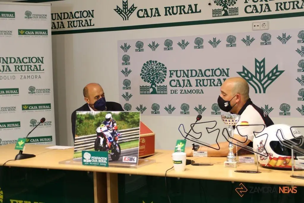 Carlos Blanco durante la presentación del Campeonato de España de Velocidad HANDY para personas con discapacidad