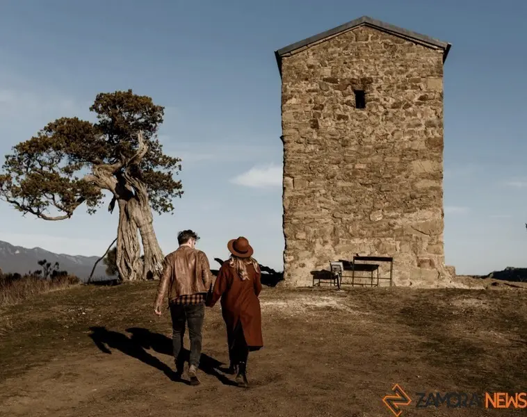 Una pareja de turistas