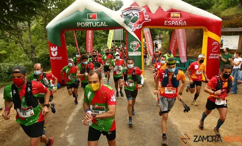 Participantes en la Transfronteriza 2021. Imagen dearchivo