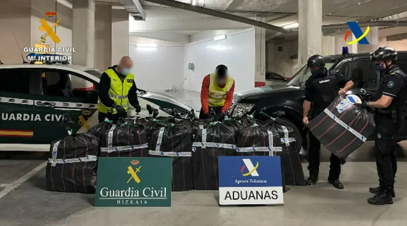 Intervención Guardia Civil y Agencia Tributaria