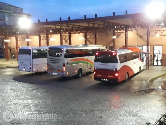 Estación de autobuses de Benavente. Fotografía: Interbenavente