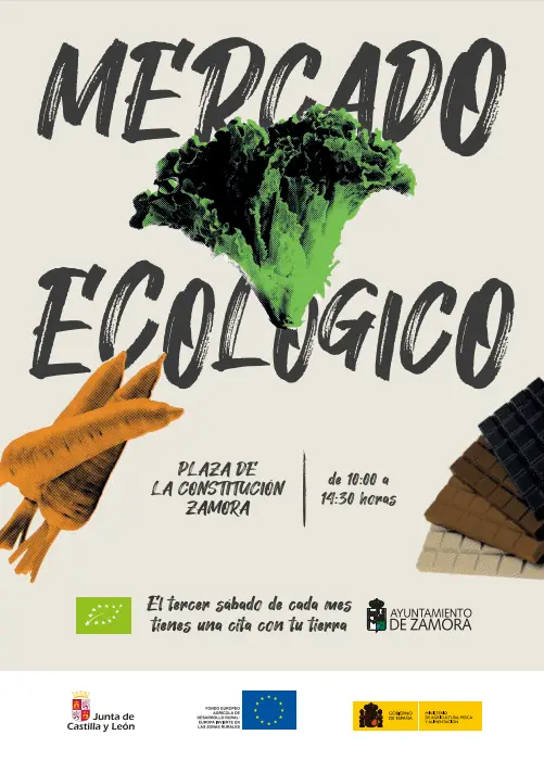 Cartel mercado ecológico